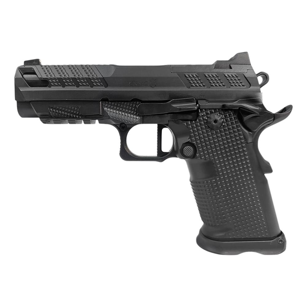 Fusion XP Pro V2 Handgun 9mm Luger 17rd Magazines (2) 4" Barrel Black Ambi Thumbledge Picture of Fusion Firearms Fusion XP V2 9mm 4in BBL (2)17RND Black Ambi Thumbledge