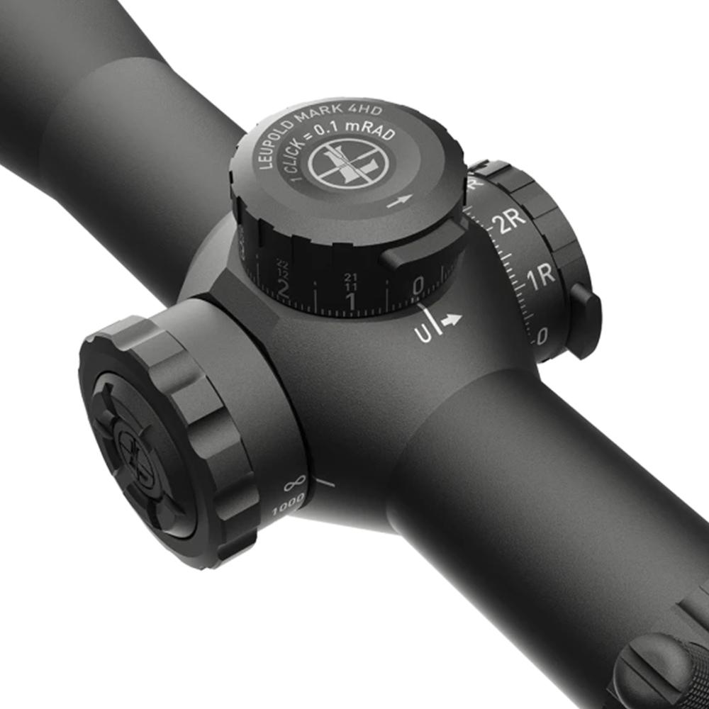 Leupold Mark 4HD Rifle Scope 6-24x52 34mm FFP PR2-MIL Illum. Black Picture of Leupold & Stevens Inc. Leupold Mark 4HD 6-24x52 Illum. (34mm) M5C3 Side Focus FFP PR2-MIL