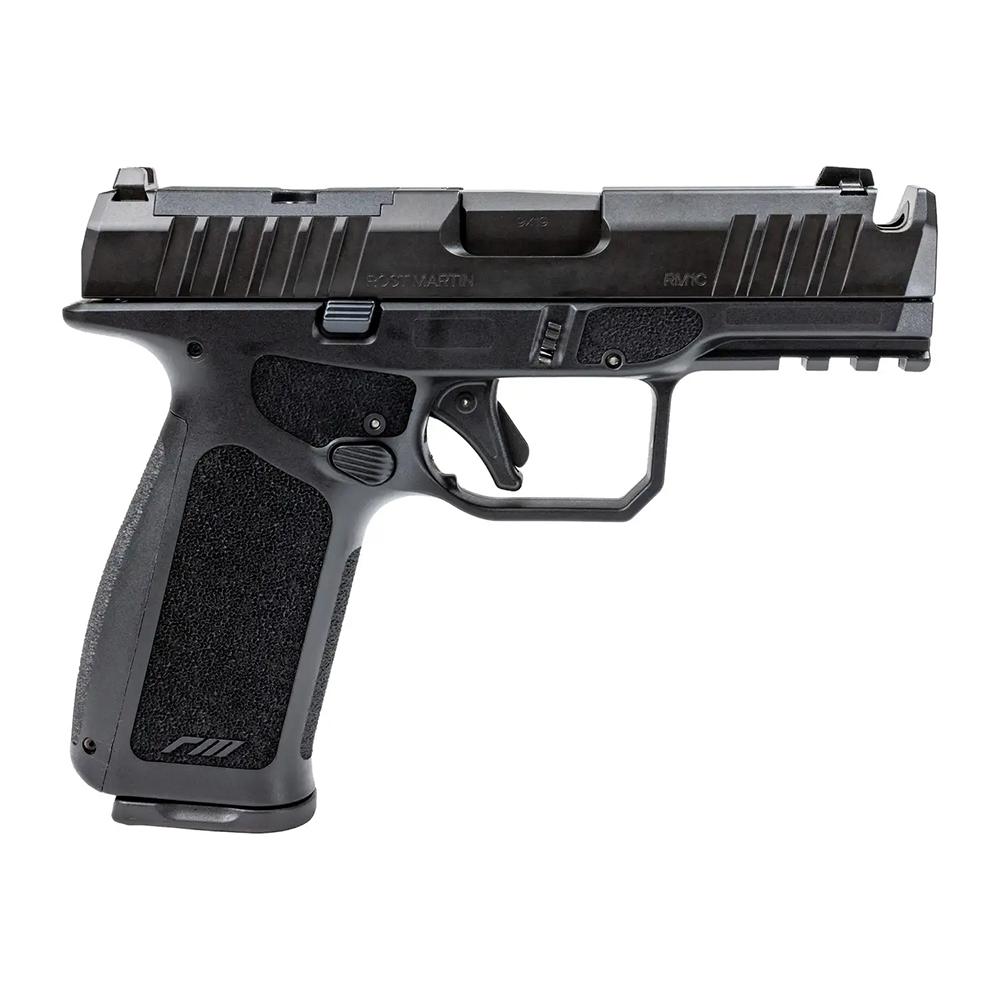 Rost Martin RM1CX Compact OR Handgun 9mm Luger 15rd Magazine 4" Comp Barrel Black Picture of Rost Martin Rost Martin RM1CX COMP BLK 9MM 4IN BBL OR 15RD FS