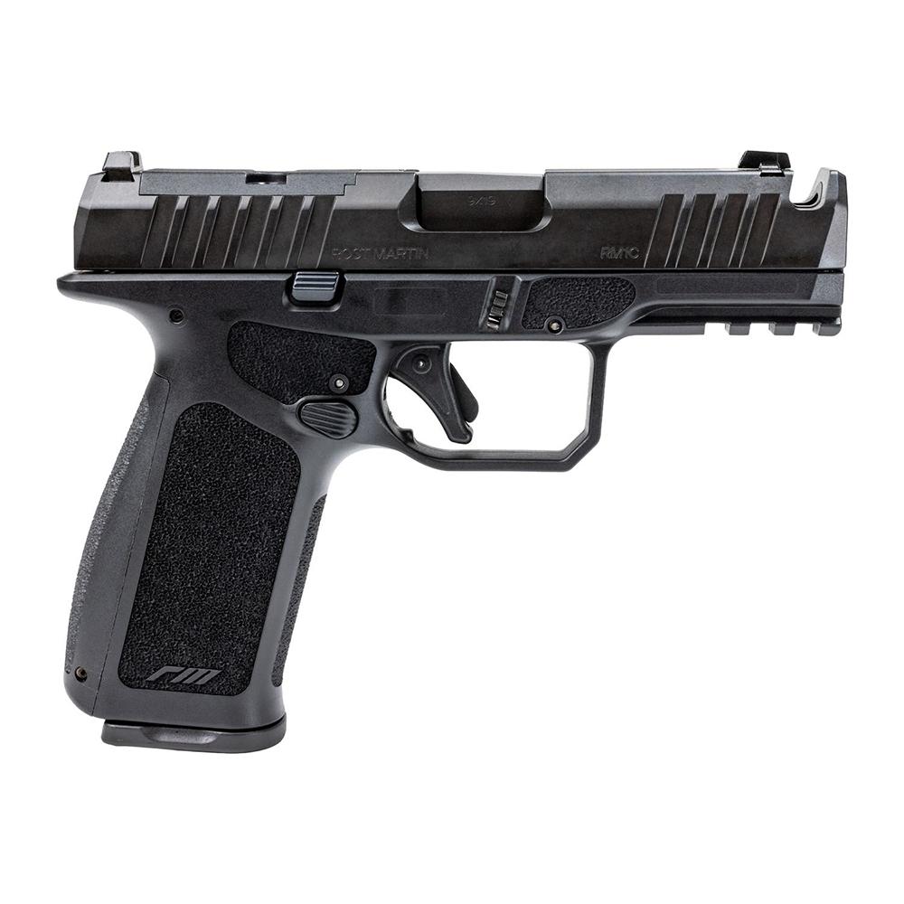 Rost Martin RM1CX Compact OR Handgun 9mm Luger 17rd (1) & 19rd (1) Magazines 4" Comp Barrel Black
