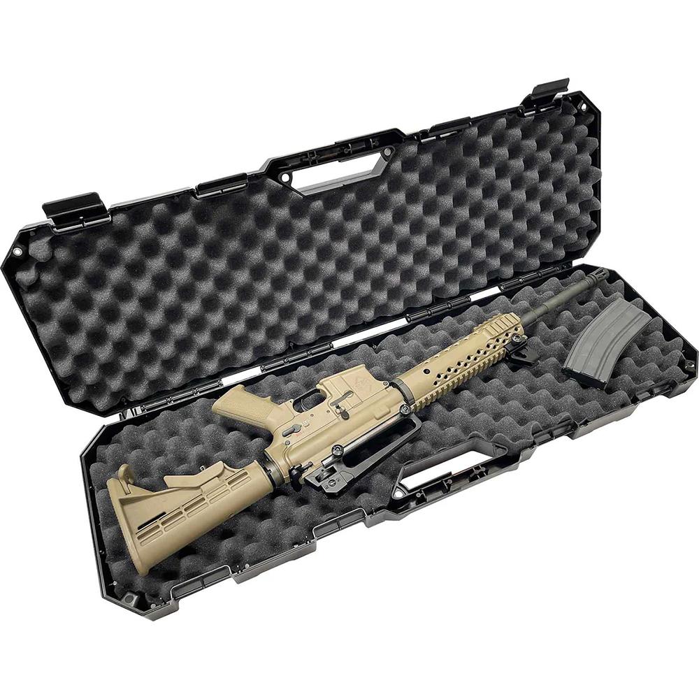 MTM Carbine Rifle Case Black Picture of Mtm Molded Products Company MTM Short Barrel Rifle Case Black