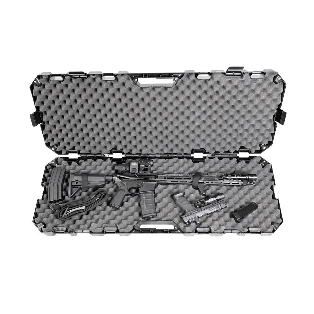 MTM Tactical Rifle Case 42" Black Picture of Mtm Molded Products Company MTM Rifle Case Tactical 42 Black
