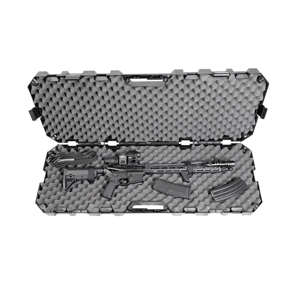 MTM Tactical Rifle Case 42" Black Picture of Mtm Molded Products Company MTM Rifle Case Tactical 42 Black