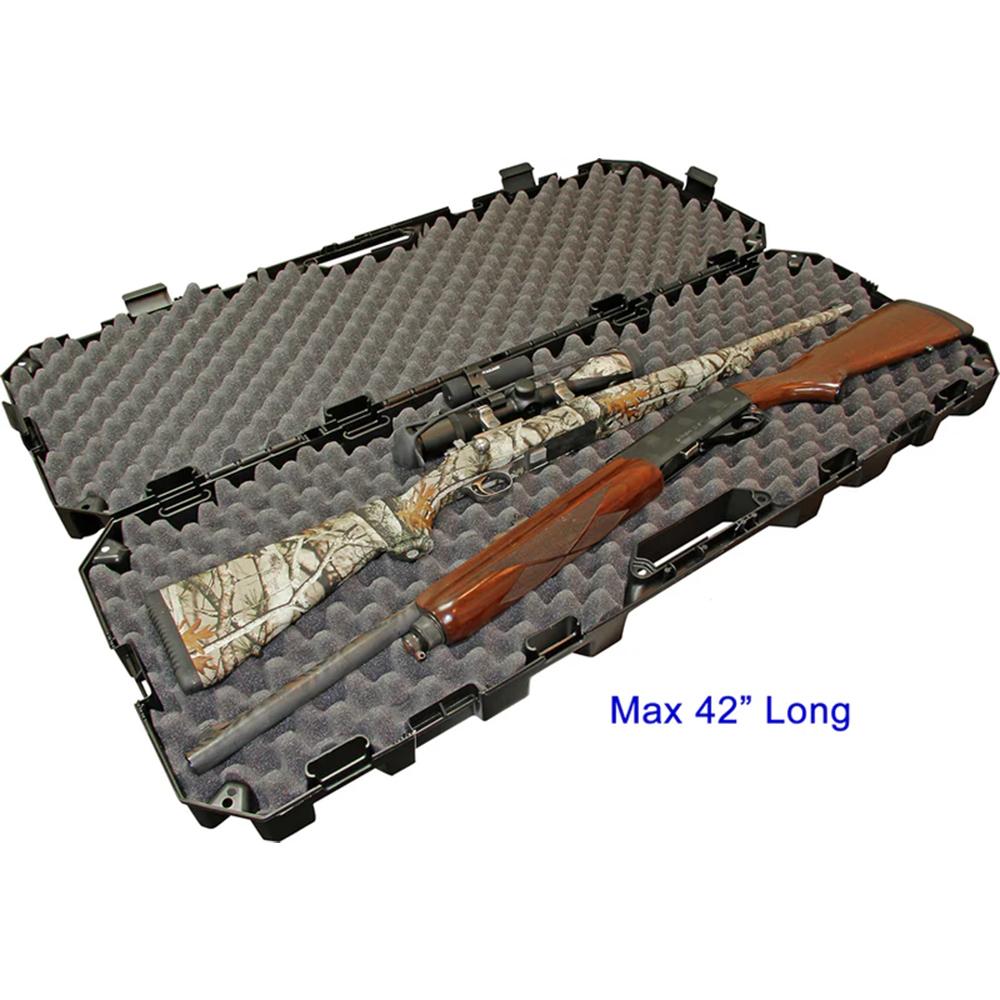 MTM Tactical Rifle Case 42" Black Picture of Mtm Molded Products Company MTM Rifle Case Tactical 42 Black