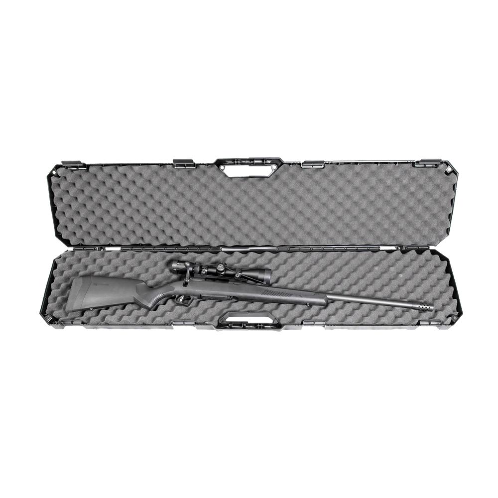 MTM Single Scoped Rifle Case 51 Black Picture of Mtm Molded Products Company MTM Rifle Case Single Scoped 51 Black