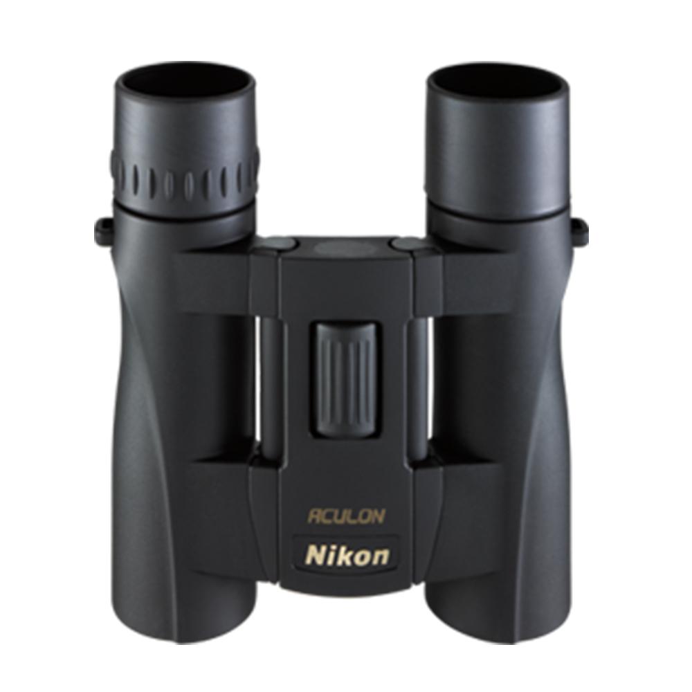 Nikon Aculon A30 Binoculars 10x25mm Black with Neck Strap Case & Lens Covers Picture of Nikon Inc. Nikon Aculon A30 10x 25-mm Binoculars W/Neck Strap Case & Lens Covers BLK