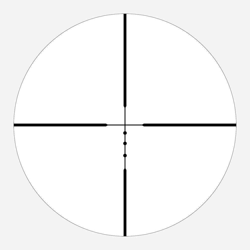 Athlon Neos HMR Rifle Scope 3-9x40 1" SFP BDC 22 Rimfire MOA Black Picture of Athlon Optics Athlon Neos HMR 3-9x40 BDC22 SFP MOA RETICLE