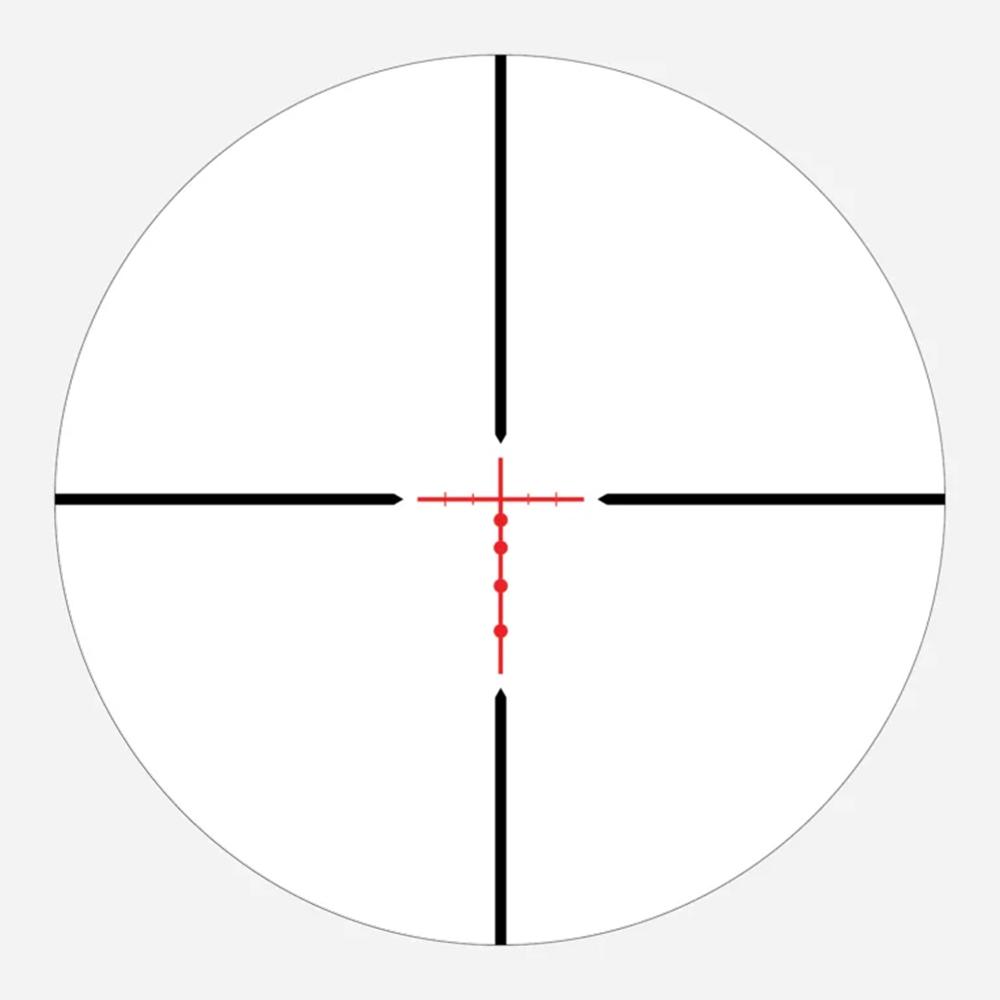 Athlon Neos HMR Rifle Scope 4-12x40 1" SFP BDC 500 IR Black Picture of Athlon Optics Athlon Neos HMR 4-12x40 Turret Center-X SFP MOA RETICLE