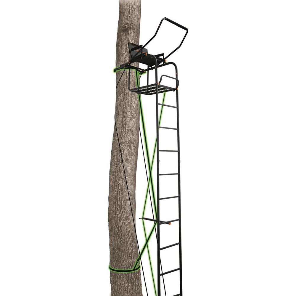Ol'Man Final Shot Jaw & Truss Ladder Stand 17 ft