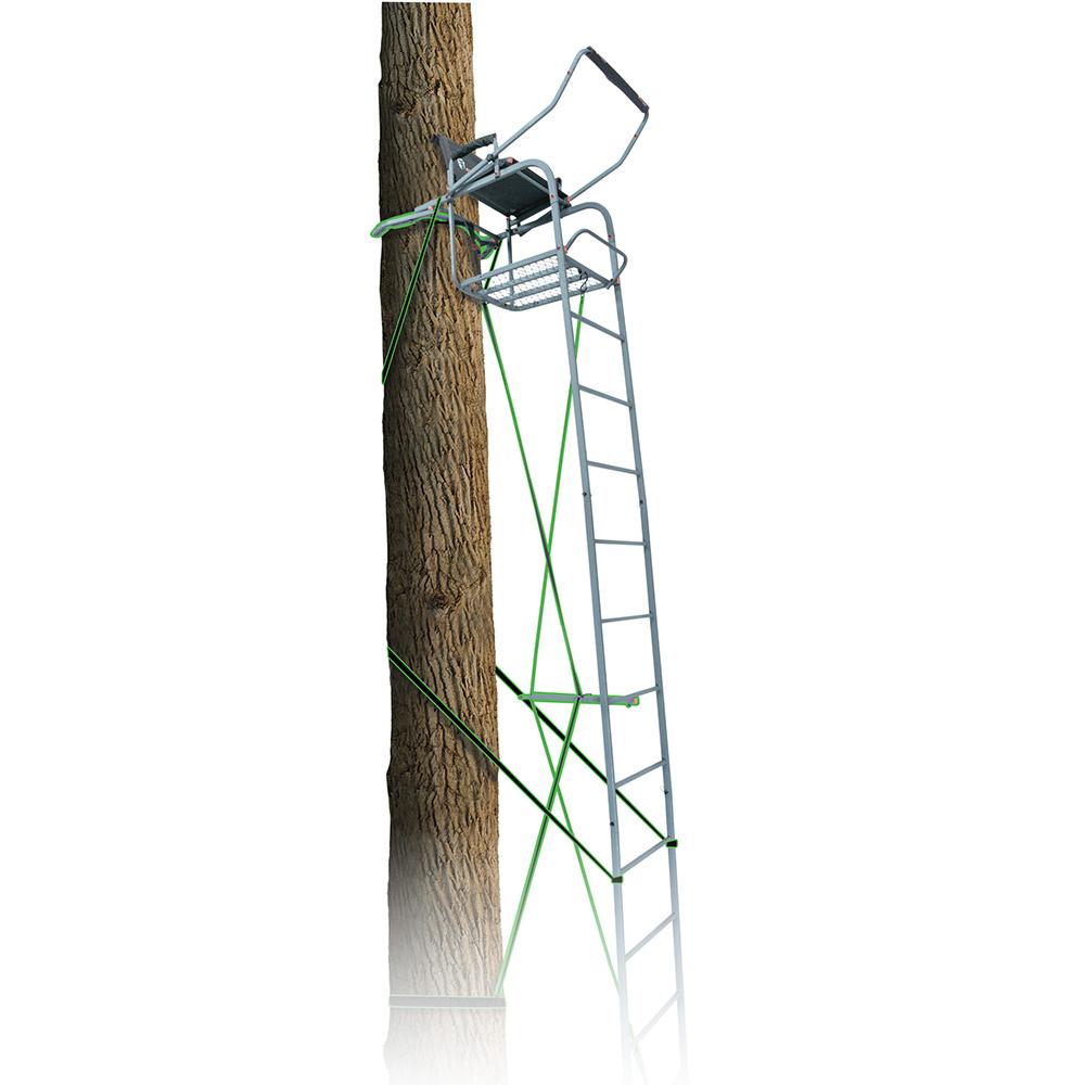 Ol'Man Big Daddy Jaw & Truss Ladder Stand 22 ft