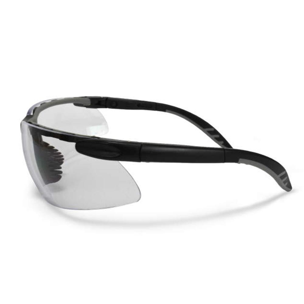 Radians Call Sign BRAVO Shooting Glasses Black with Clear Lenses Picture of Radians Inc. Tactical Safety Glass - Clear Anti-Fog Lens