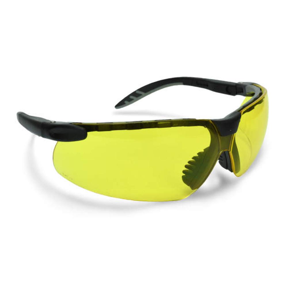 Radians Call Sign BRAVO Shooting Glasses Black with Amber Lenses Picture of Radians Inc. Tactical Safety Glass - Amber Anti-Fog Lens