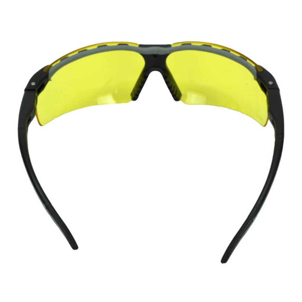 Radians Call Sign BRAVO Shooting Glasses Black with Amber Lenses Picture of Radians Inc. Tactical Safety Glass - Amber Anti-Fog Lens
