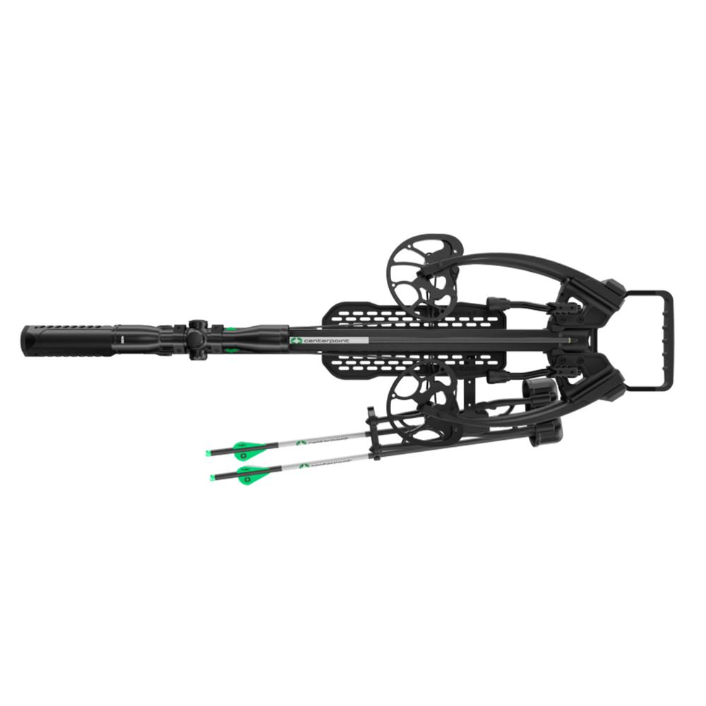 Centerpoint Hellion 400 Compound Crossbow 185 lb Draw Weight 400 fps Black Picture of Ravin Crossbows Velocity Outdoor Hellion 400 Crossbow