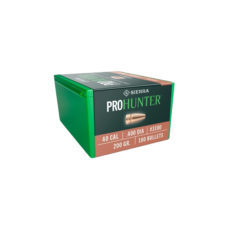 Sierra Pro Hunter Handgun Bullets .40/10mm 200gr JHP 100/ct Picture of Sierra Bullets Sierra 40 CAL 200GR SFB .40 CAL 200GR Bullet 100ct