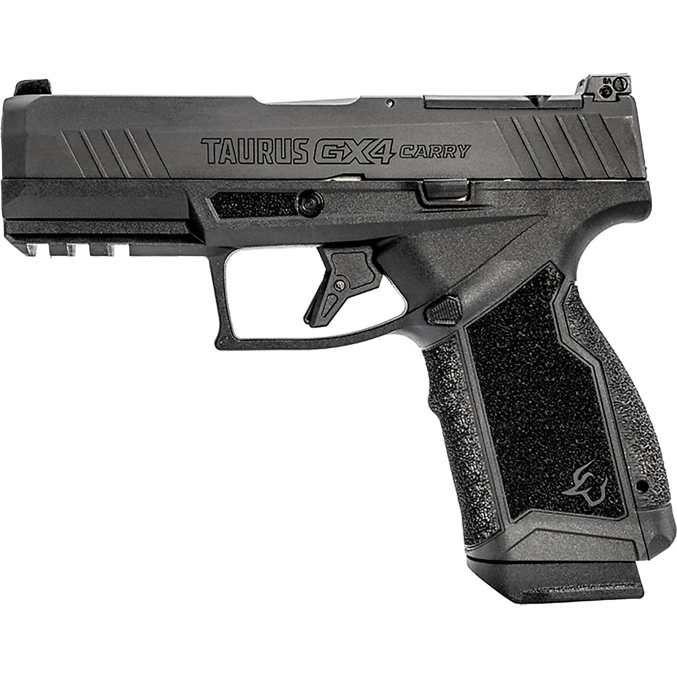 Taurus GX4 Carry .380 Auto 10rd Magazines(2) 3.7' Barrel Black Picture of Taurus International Inc. TAURUS GX4 CARRY 380 AUTO 3.7''BBL BK 2x10RDS