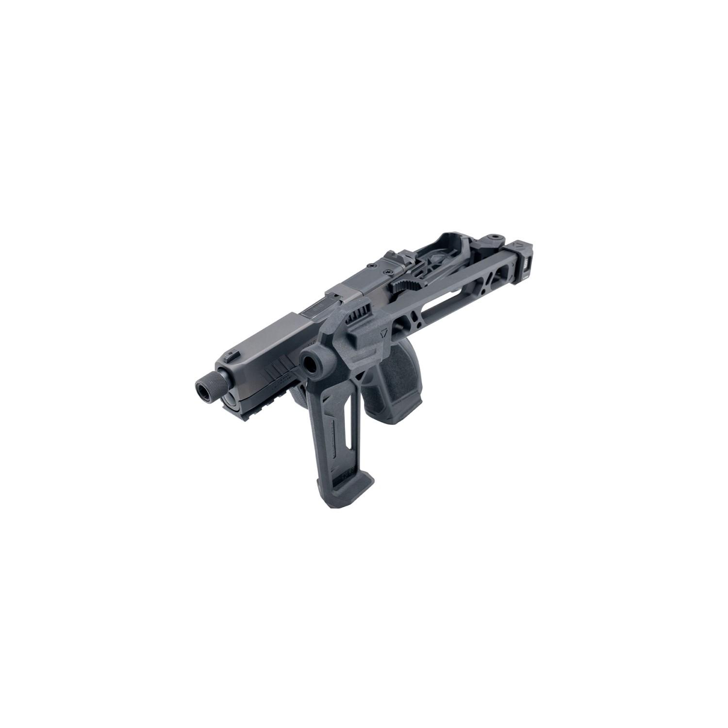 Taurus GX4 Strike Bravo Handgun 9mm Luger 15rd Magazines(2) 3.7" Threaded Barrel TORO SI Frame w/Brace Picture of Taurus International Inc. TARUS BRACE READY GX4 TORO MODEL STRK FRAME W/ STRIKE FSA 9MM 3.7" BRL