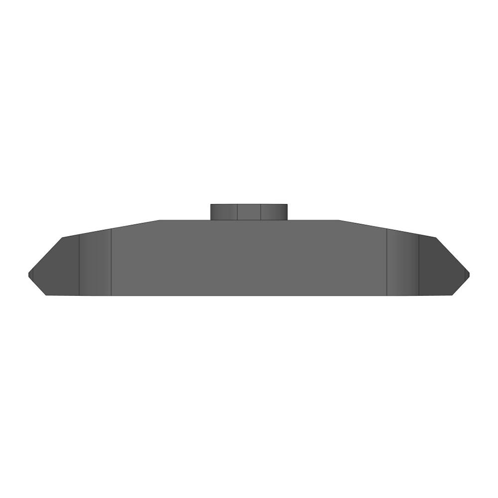 Warne Tactical ARCA Rail M-LOK Compatible 8" Black Picture of Warne Manufacturing Company Warne Tactical 8 inch ARCA Rail M-LOK interface
