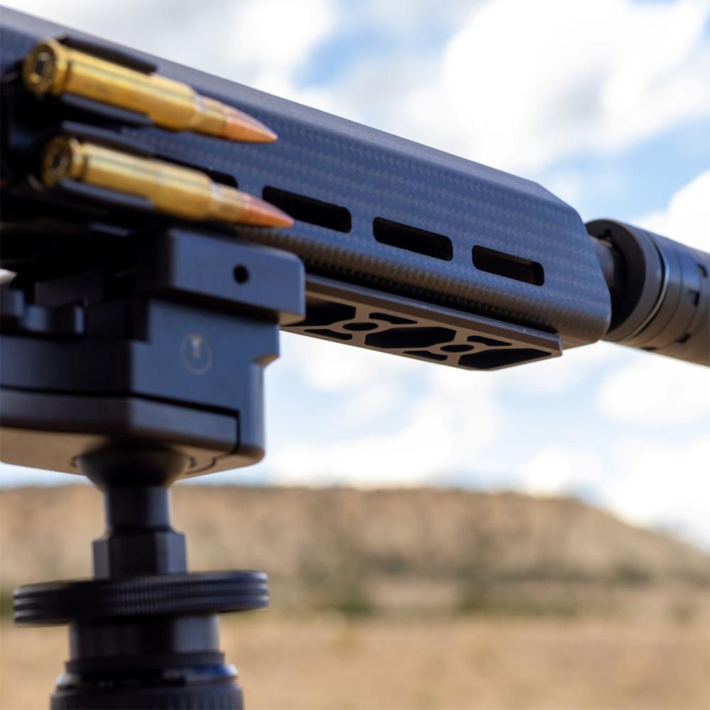 Warne Tactical ARCA Rail M-LOK Compatible 8" Black Picture of Warne Manufacturing Company Warne Tactical 8 inch ARCA Rail M-LOK interface