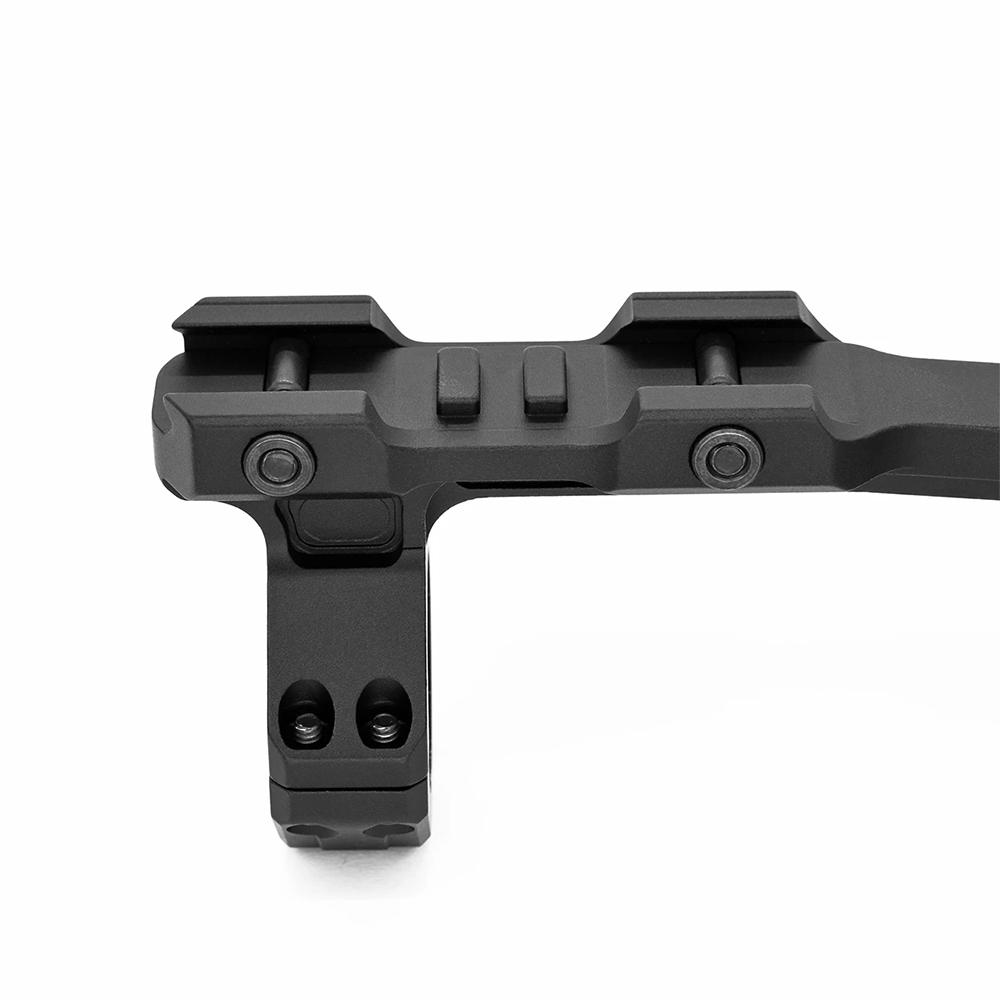 Warne Max Lite MSR Scope Mount 30mm MSR Ideal Black Picture of Warne Manufacturing Company Warne Max Lite 30mm MSR Mount 0MOA Matte