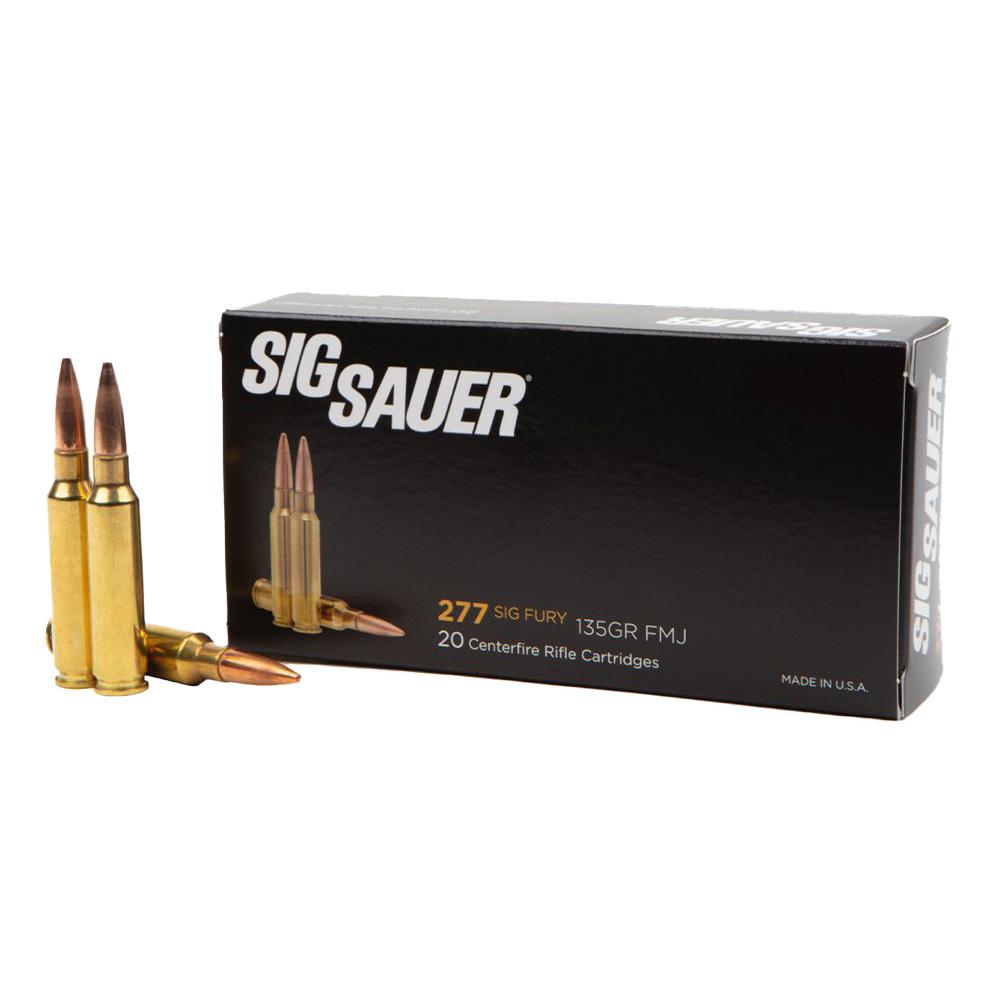 Sig Sauer Hybrid Rifle Ammunition 6.8 Hybrid 135 gr FMJ 20/ct Picture of Sig Sauer SIG AMMO HYBRID 6.8MM 135GR CTT BOX/20