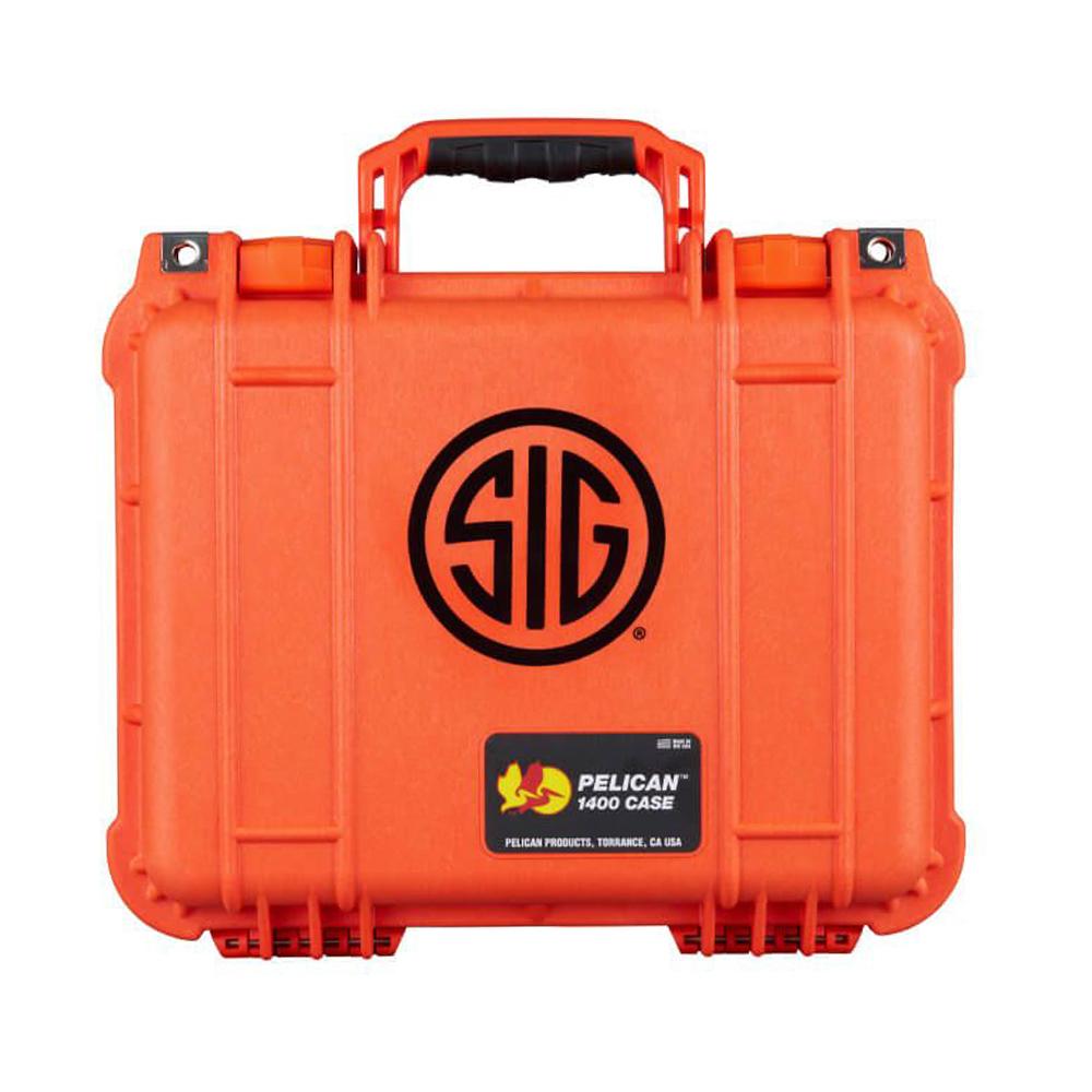 Sig Sauer Zulu6 HDX Marine Binocular 12x42 Orange Picture of Sig Sauer ZULU6 HDX 16X42MM IMAGE STABILIZED ORANGE MARINE KIT