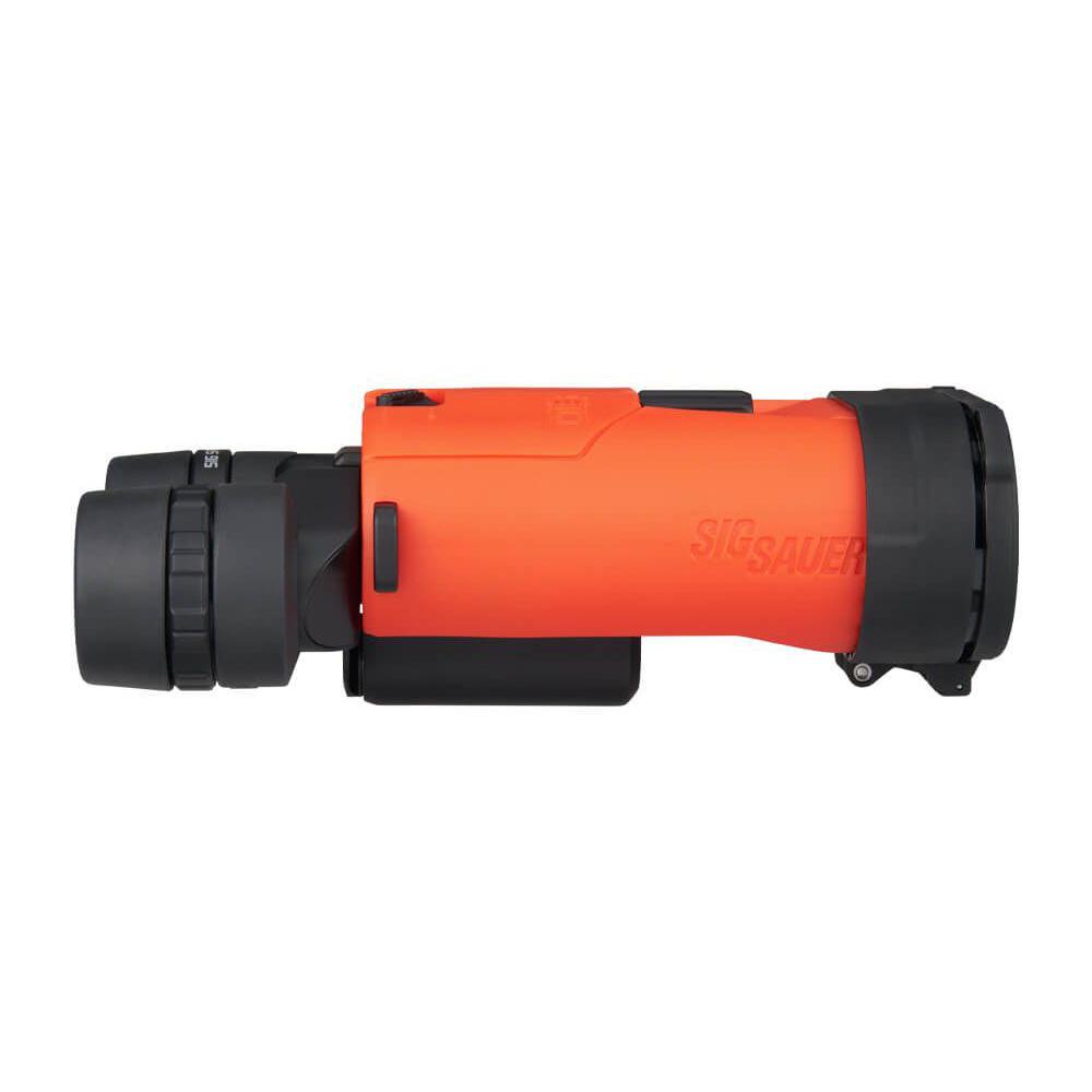 Sig Sauer Zulu6 HDX Marine Binocular 12x42 Orange Picture of Sig Sauer ZULU6 HDX 16X42MM IMAGE STABILIZED ORANGE MARINE KIT
