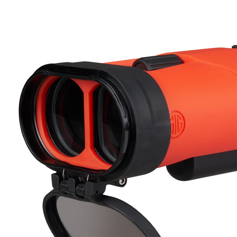 Sig Sauer Zulu6 HDX Marine Binocular 12x42 Orange Picture of Sig Sauer ZULU6 HDX 16X42MM IMAGE STABILIZED ORANGE MARINE KIT