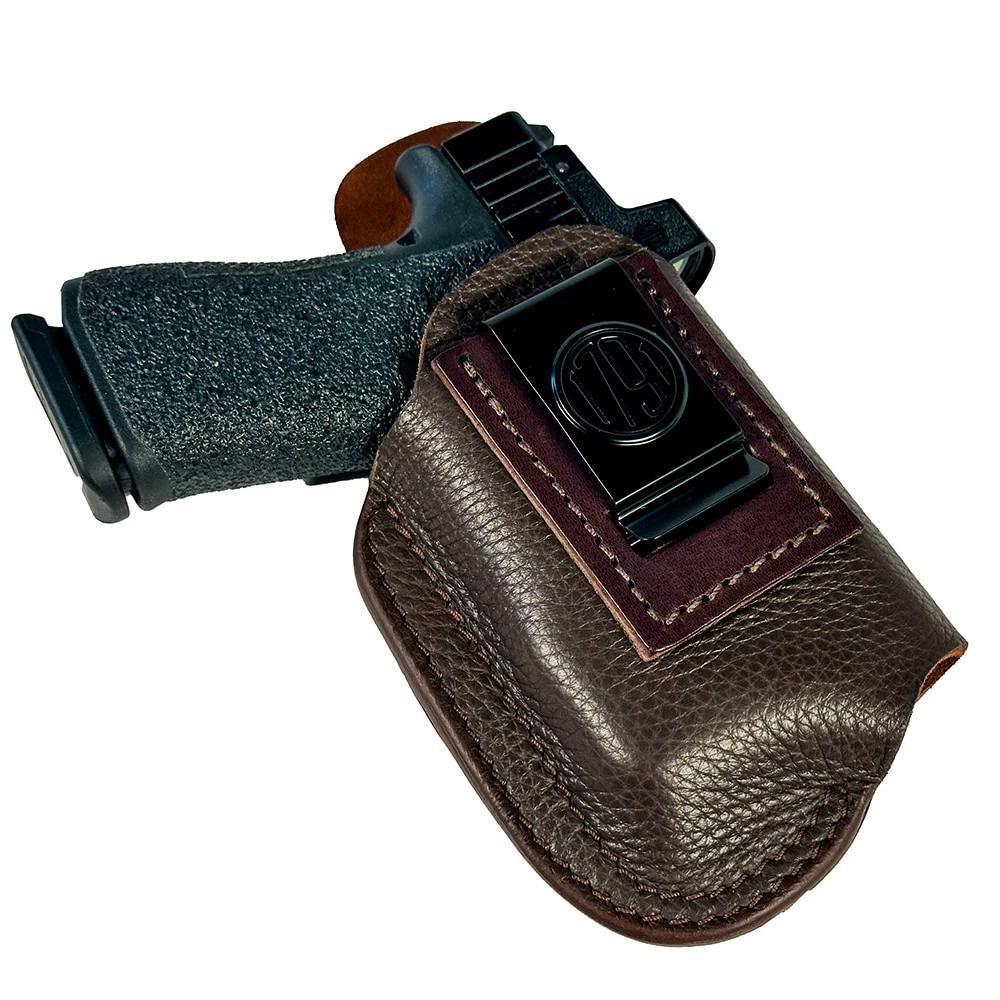 1791 Optic Ready Light Bearing Fair Chase IWB Holster Size 3 Brown RH Picture of 2nd Amendment 1791 LLC Optic Ready Light Bearing Fair Chase Deer Skin IWB Holster Size 3 Brown RH