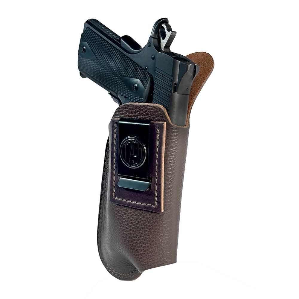 1791 Optic Ready Light Bearing Fair Chase IWB Holster Size 4 Brown RH Picture of 2nd Amendment 1791 LLC Optic Ready Light Bearing Fair Chase Deer Skin IWB Holster Size 4 Brown RH