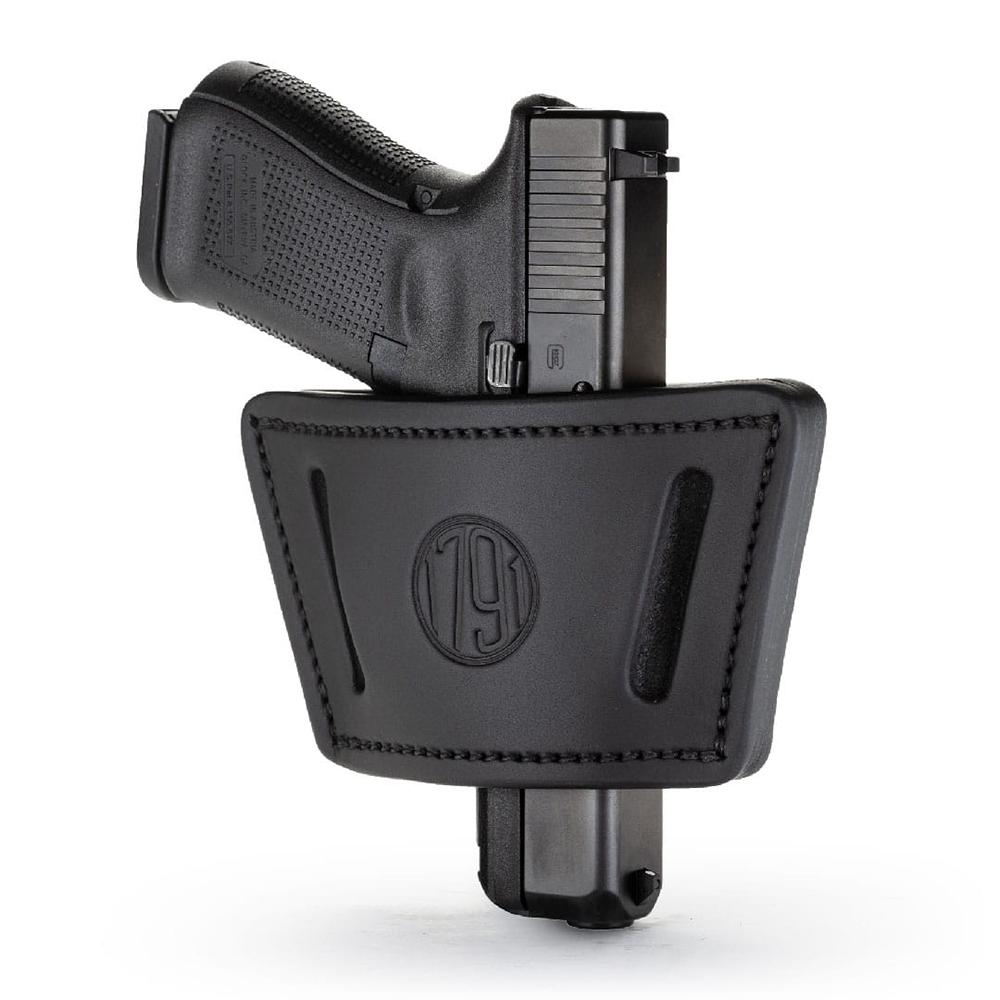 1791 Universal IWB/OWB Holster Large Classic Brown Ambi Picture of 2nd Amendment 1791 LLC Universal IWB/OWB Holster Large Classic Brown Ambi