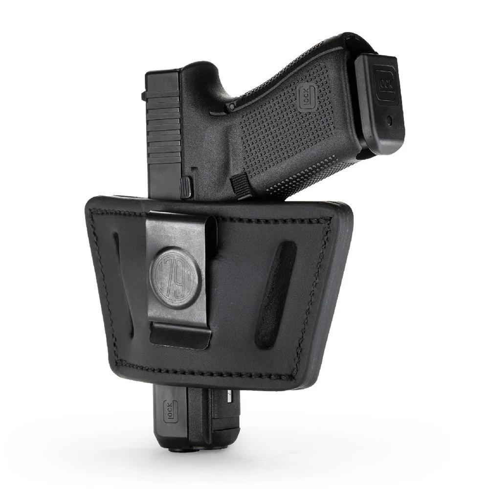 1791 Universal IWB/OWB Holster Large Classic Brown Ambi Picture of 2nd Amendment 1791 LLC Universal IWB/OWB Holster Large Classic Brown Ambi