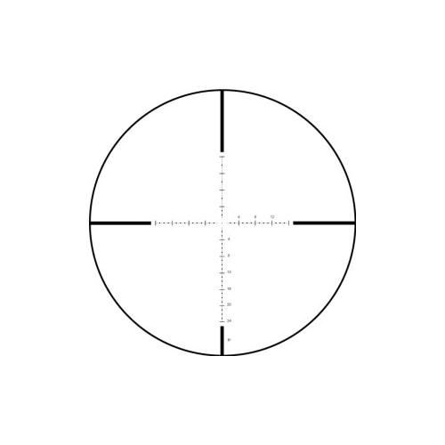 ZeroTech Vengeance 6-24X50 30mm SFP R3 Black Picture of ZeroTech VENGEANCE 6-24X50 30mm R3 reticle