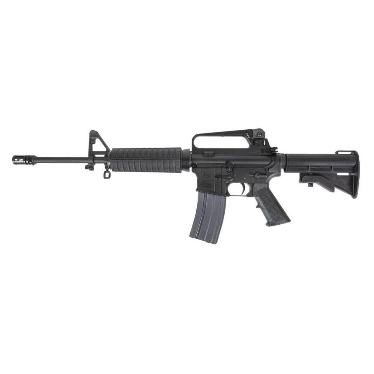 H&R Govt Carbine A2 Rifle 5.56mm 30rd Magazine 14.7" Pinned to 16" Pencil Barrel Picture of H&R - Harrison & Richardson H&R Govt Carbine A2 Rifle 556mm 14.7in pinned to 16in Pencil BBl 30rd Black