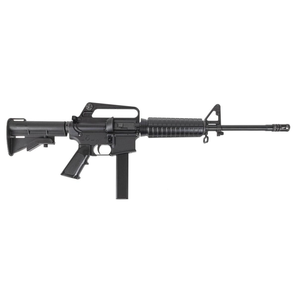 H&R Retro 635 Carbine 9mm Luger 32rd Magazine(1) 16" Threaded Barrel 1:10 Twist Black