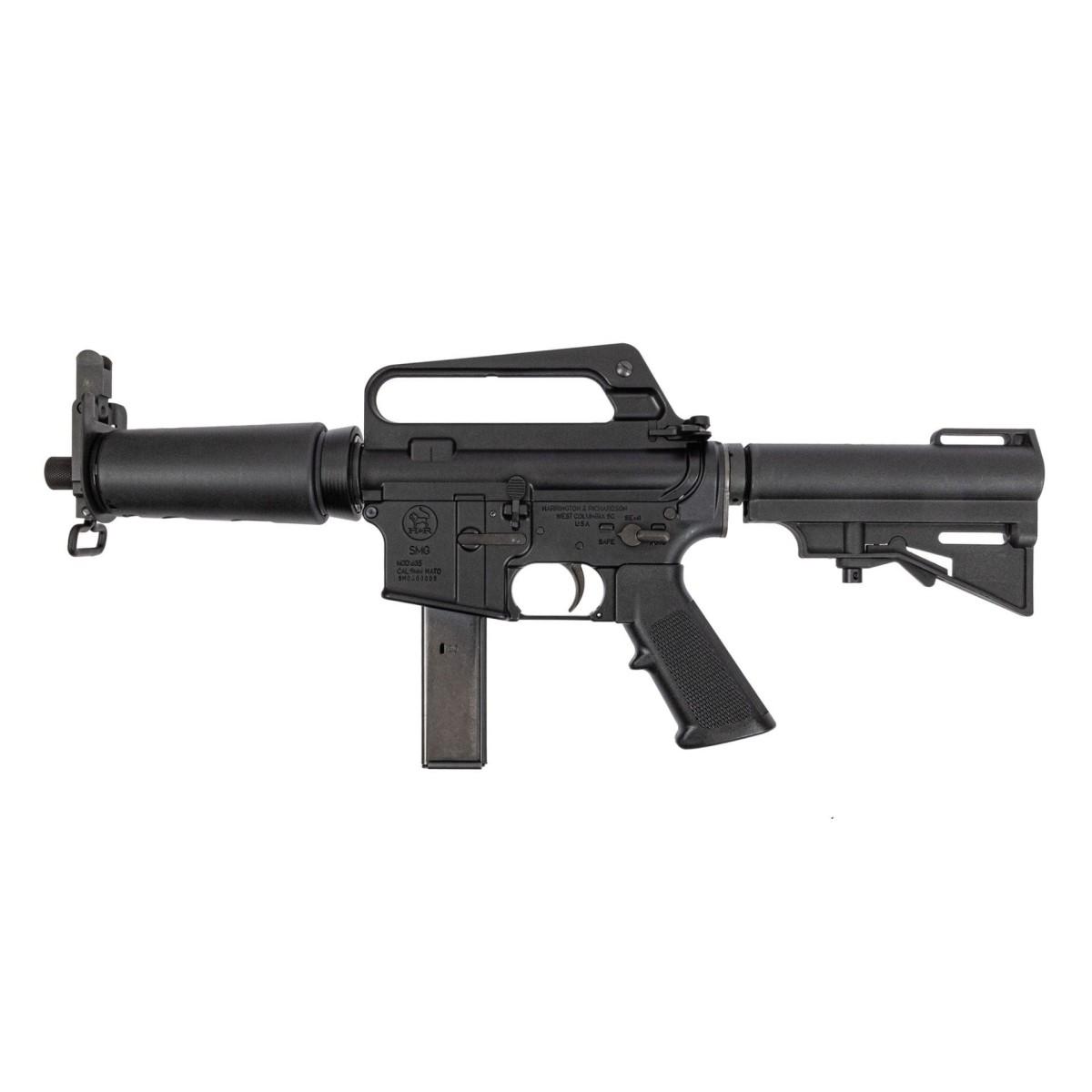 H&R Retro DOE 7.5in 9mm Complete Pistol 20Rd Magazine (1) Black Picture of H&R - Harrison & Richardson H&R Retro DOE 7.5in 9mm Complete Pistol 20Rd Black
