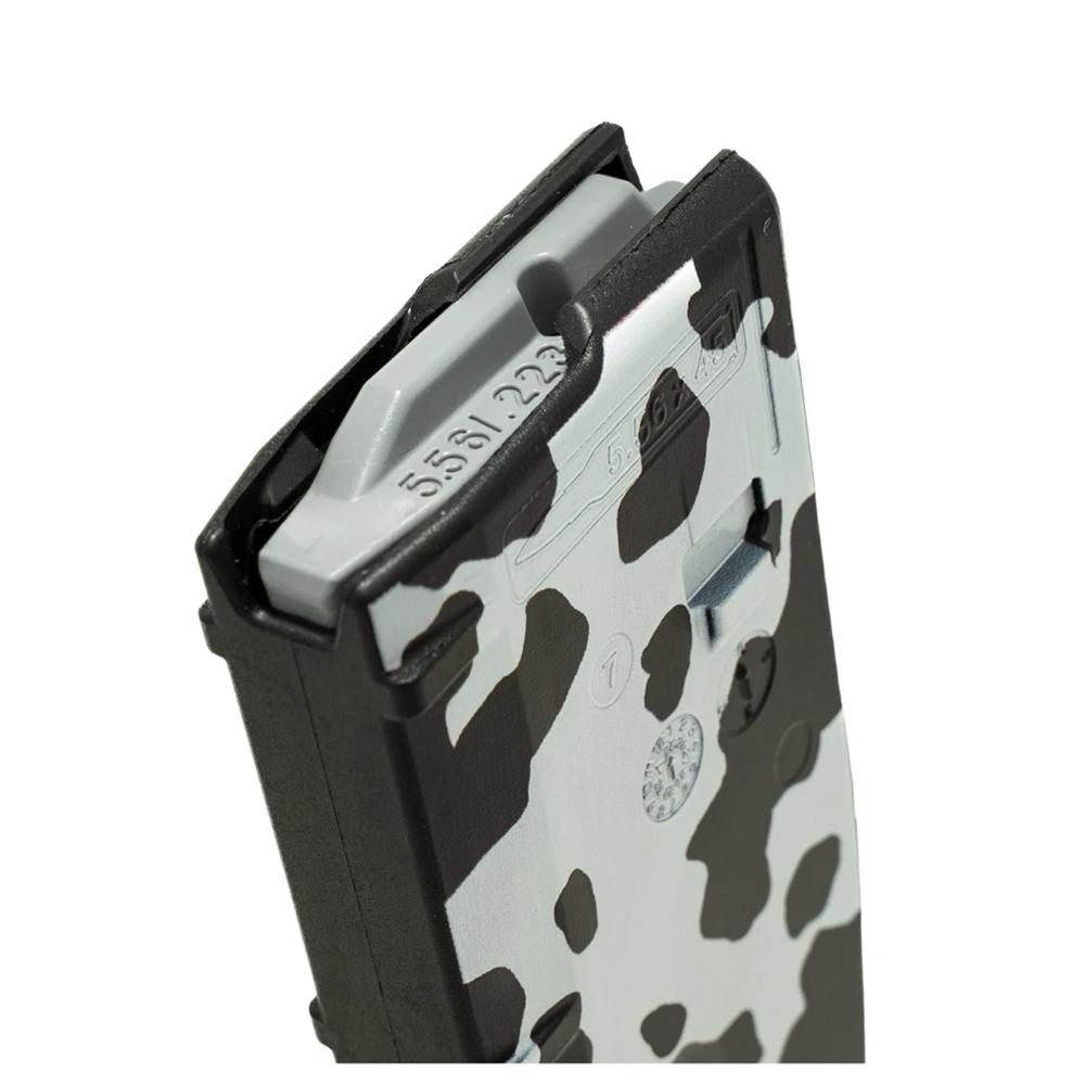 Amend2 "Got  Ammo" AR-15 Mod-A Rifle Magazine 5.56/.223 30/rd Picture of C&E Innovations DBA Amend2 Amend2 AR-15/M4/M16 5.56x45mm NATO/.223 Rem Cow ''Got Ammo'' 30 Rnd Mag