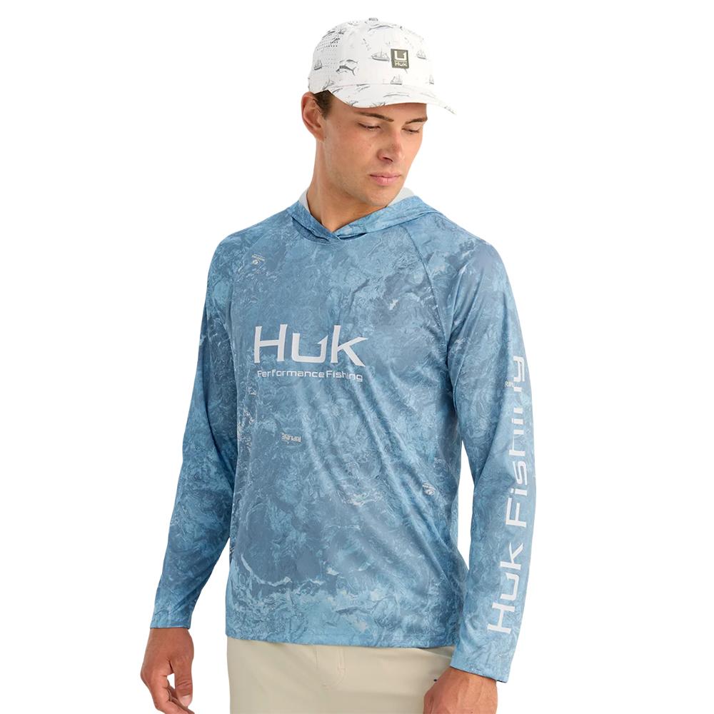Huk Mossy Oak Pursuit Performance Hoodie MO Shipyard S