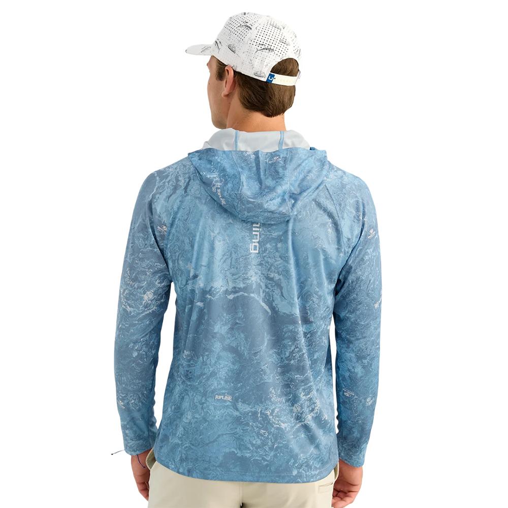Huk Mossy Oak Pursuit Performance Hoodie MO Shipyard XL Picture of Marolina DBA HUK PURSUIT MOSSY OAK PRINTED HOODIE SHIPYARD XL
