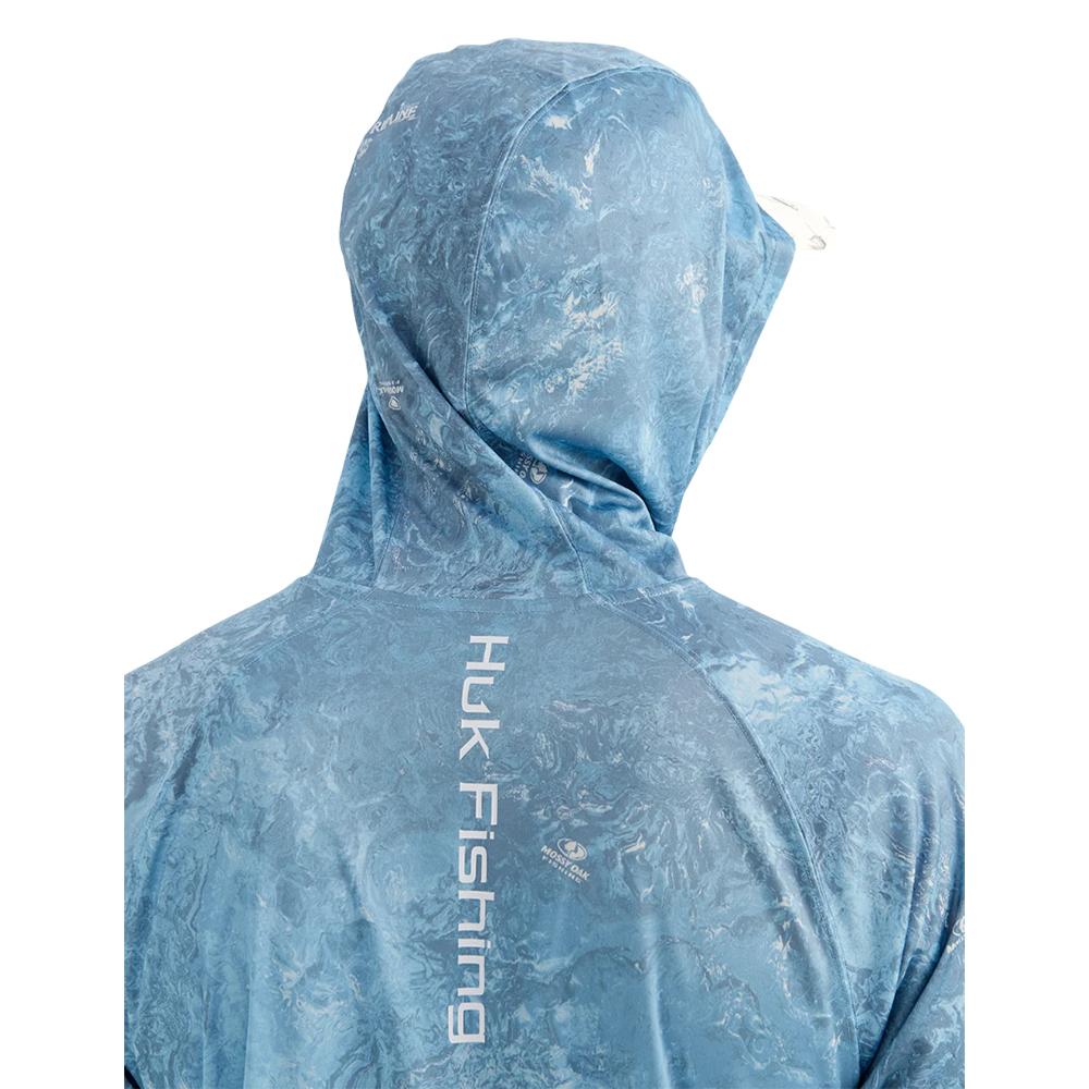 Huk Mossy Oak Pursuit Performance Hoodie MO Shipyard S Picture of Marolina DBA HUK PURSUIT MOSSY OAK PRINTED HOODIE SHIPYARD S