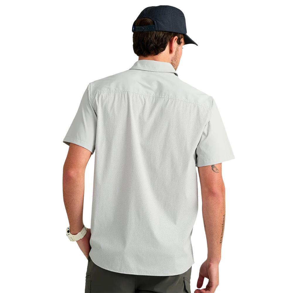 Huk Icon Short Sleeve Button Down Shirt Seagull 2XL Picture of Marolina DBA HUK ICON SHIRT SEAGULL XXL