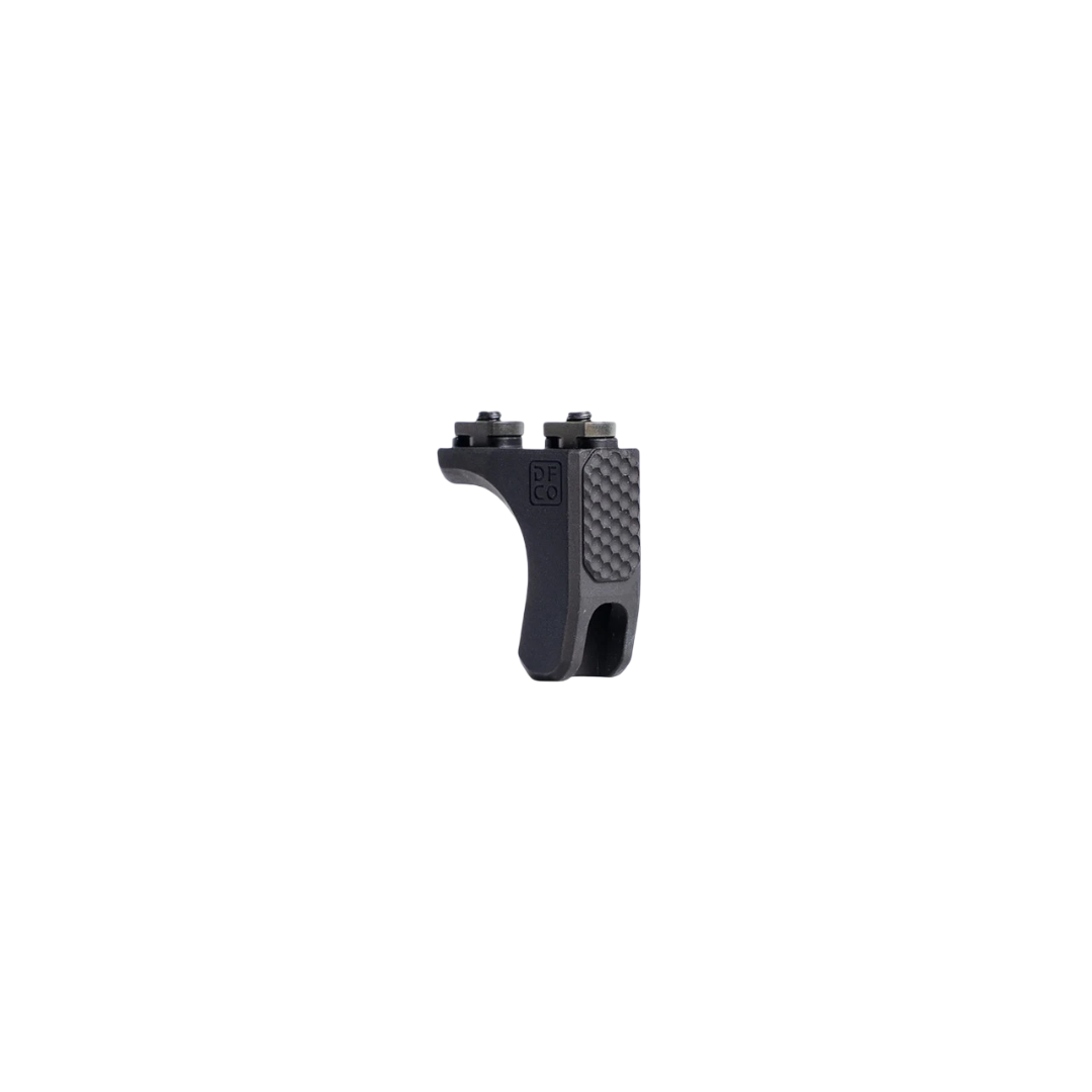 Die Free Co Full Stop M-LOK Finger/Hand/Barricade Stop Black Picture of Die Free Co LLC DFCO Full Stop (MLOK) Finger/Hand/Barricade Blk Anodize