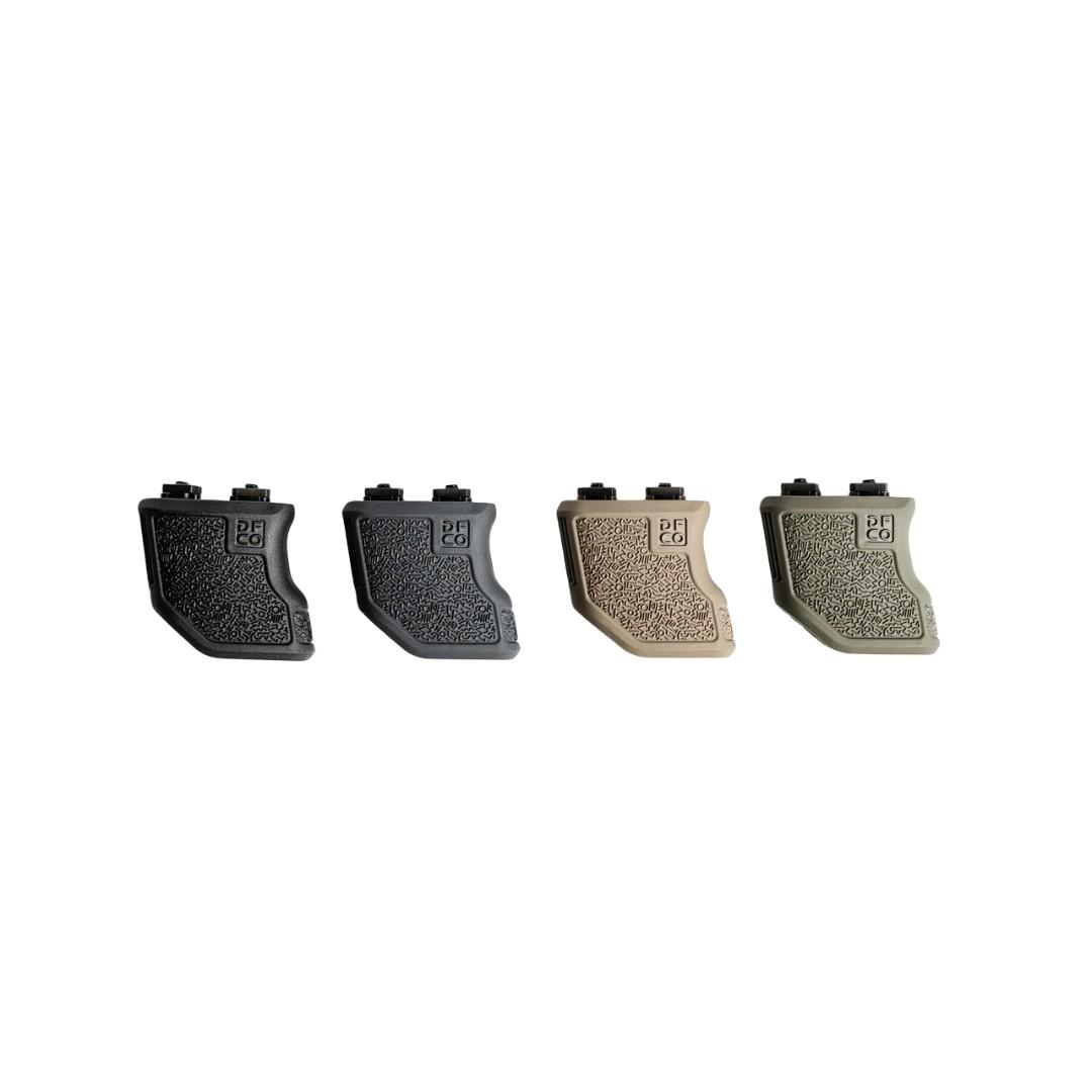 Die Free Co Tiger Claw M-LOK Angled Foregrip Black Picture of Die Free Co LLC DFCO Tiger Claw (M-LOK) Angled Foregrip Black