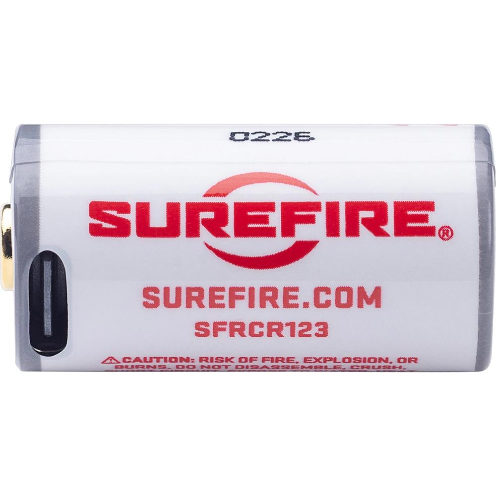 Surefire Lithium-Ion Rechargeable USB-C 123A Battery 3.6V image 2