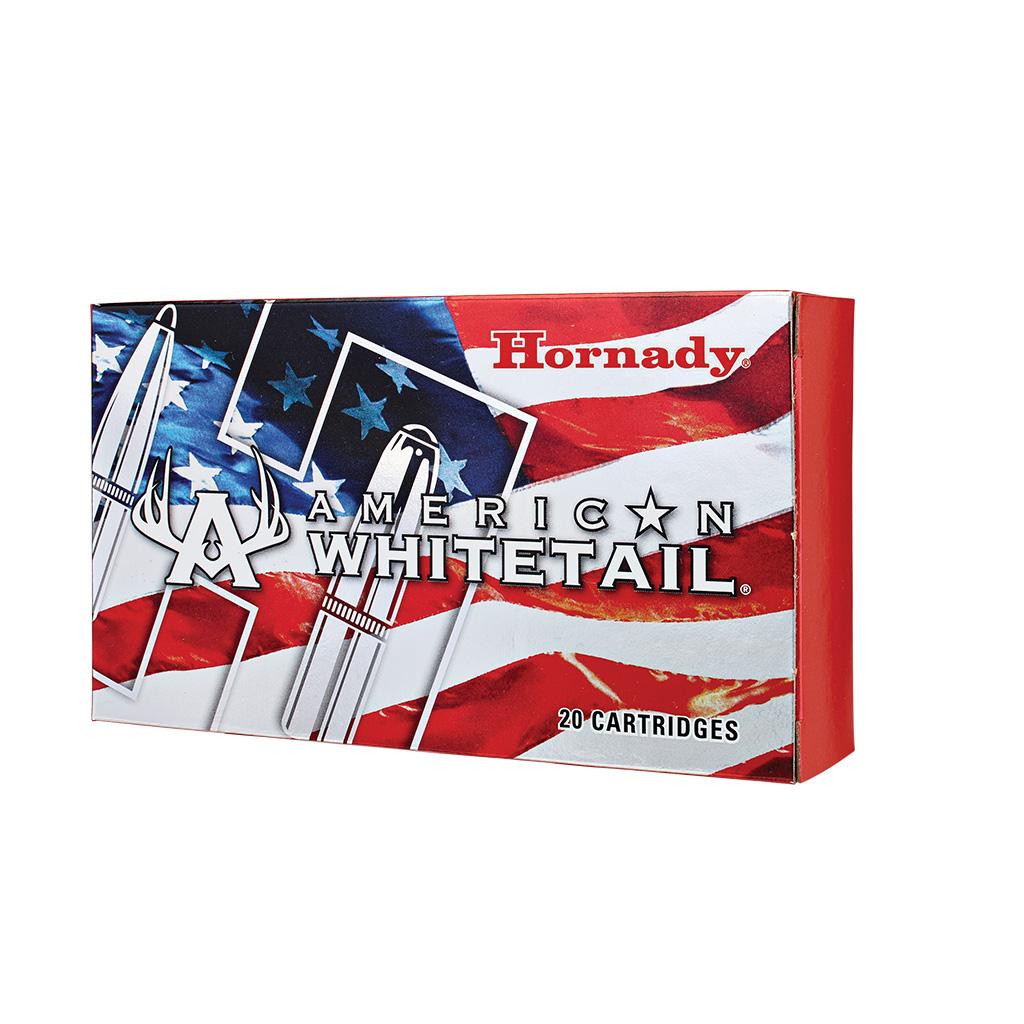 Hornady American Whitetail Rifle Ammunition 400 Legend 210gr SP 2200 fps 20/ct Picture of Hornady Mfg AMMO AMERICAN WHITETAIL 400 LEGEND 210 GR INTERLOCK 20 Rounds