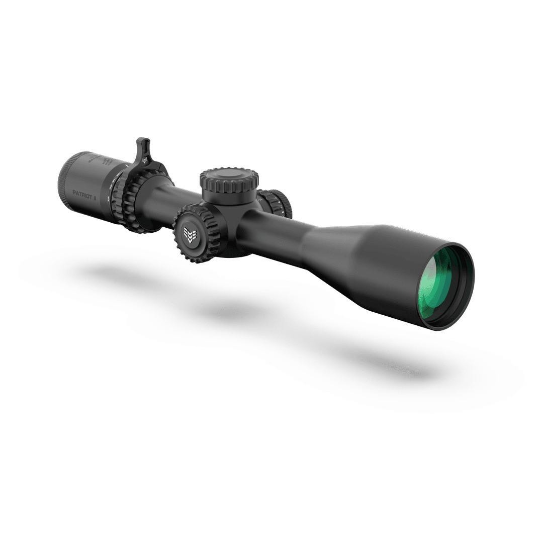 Swampfox Patriot II 6-24x50 FFP Riflescope .25 MOA Non-Illuminated Clean Cross Reticle Picture of 10 Ring Patriot II 6-24x50 FFP Non-IR 30mm Riflescope - Clean Cross MOA