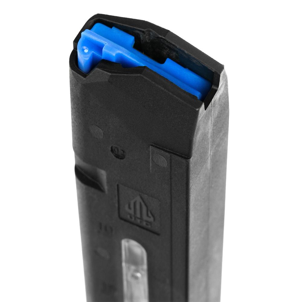Leapers UTG Gen 2 Windowed Glock Double Stack Handgun Magazine 9mm 33/rd Picture of Leapers Inc. UTG Gen 2 Windowed Polymer Magazine for Glock 33 Round Double Stack 9mm