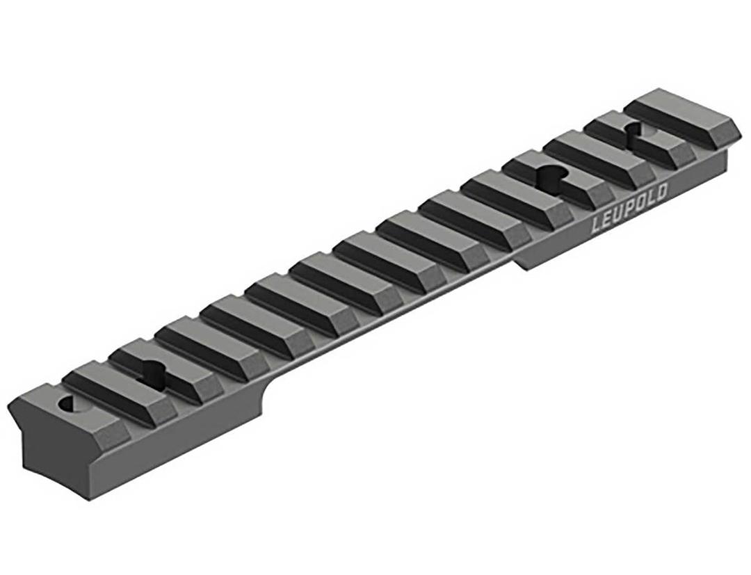 Leupold BackCountry Cross-Slot Remington 700 LA Base 1-pc 20MOA (8-40) Matte Picture of Leupold & Stevens Inc. BackCountry Cross-Slot Remington 700 LA 1-pc 20MOA (8-40) Matte