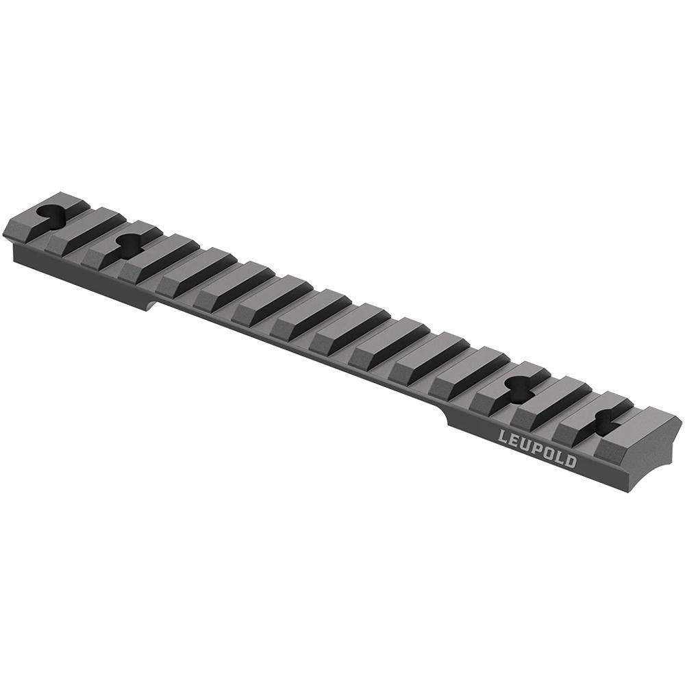 Leupold Backcountry Cross-Slot Picatinny Base Savage 110 Round Receiver SA Picture of Leupold & Stevens Inc. BackCountry Cross-Slot Savage 110 Round Rcvr SA 1-pc (8-40 Adaptable)