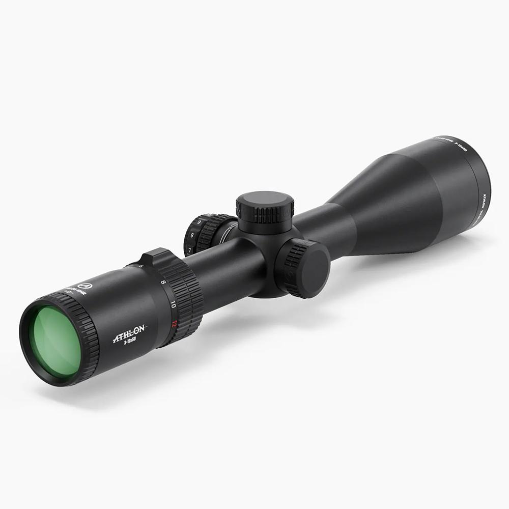 Athlon Talos HMR Rifle Scope 3-12x50 30mm SFP AHMC Illum. Black Picture of Athlon Optics Athlon Talos HMR 3-12x50 AHMC SFP IR MOA RETICLE